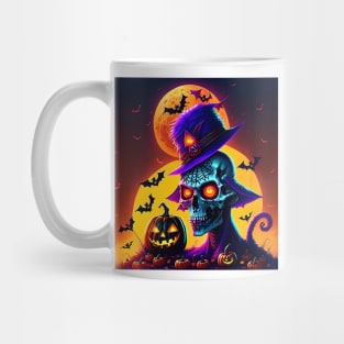 Spooky Skeleton Mug